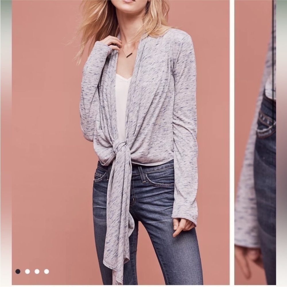 NWT Anthropologie Pure & Good Cascadia Cardigan Wrap Top